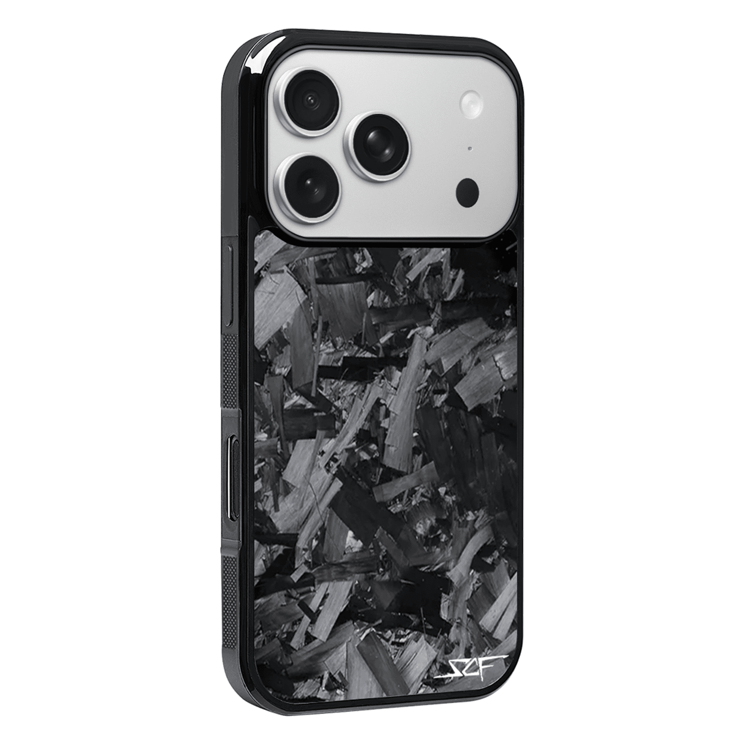 Kies-Motorsports Simply Carbon Fiber iPhone | Forged Chunk Carbon Fiber Case | CLASSIC Series iPhone 17 Pro Max