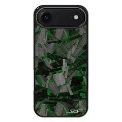 Kies-Motorsports Simply Carbon Fiber iPhone | Green Lava Forged Carbon Fiber Phone Case | CLASSIC Series