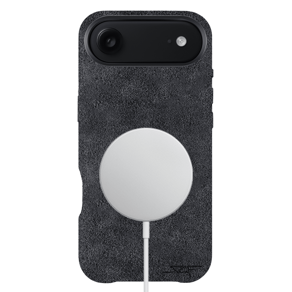Kies-Motorsports Simply Carbon Fiber iPhone | Grey Alcantara Case | GHOST Series