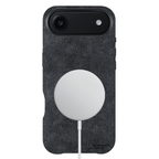Kies-Motorsports Simply Carbon Fiber iPhone | Grey Alcantara Case | GHOST Series
