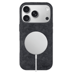Kies-Motorsports Simply Carbon Fiber iPhone | Grey Alcantara Case | GHOST Series