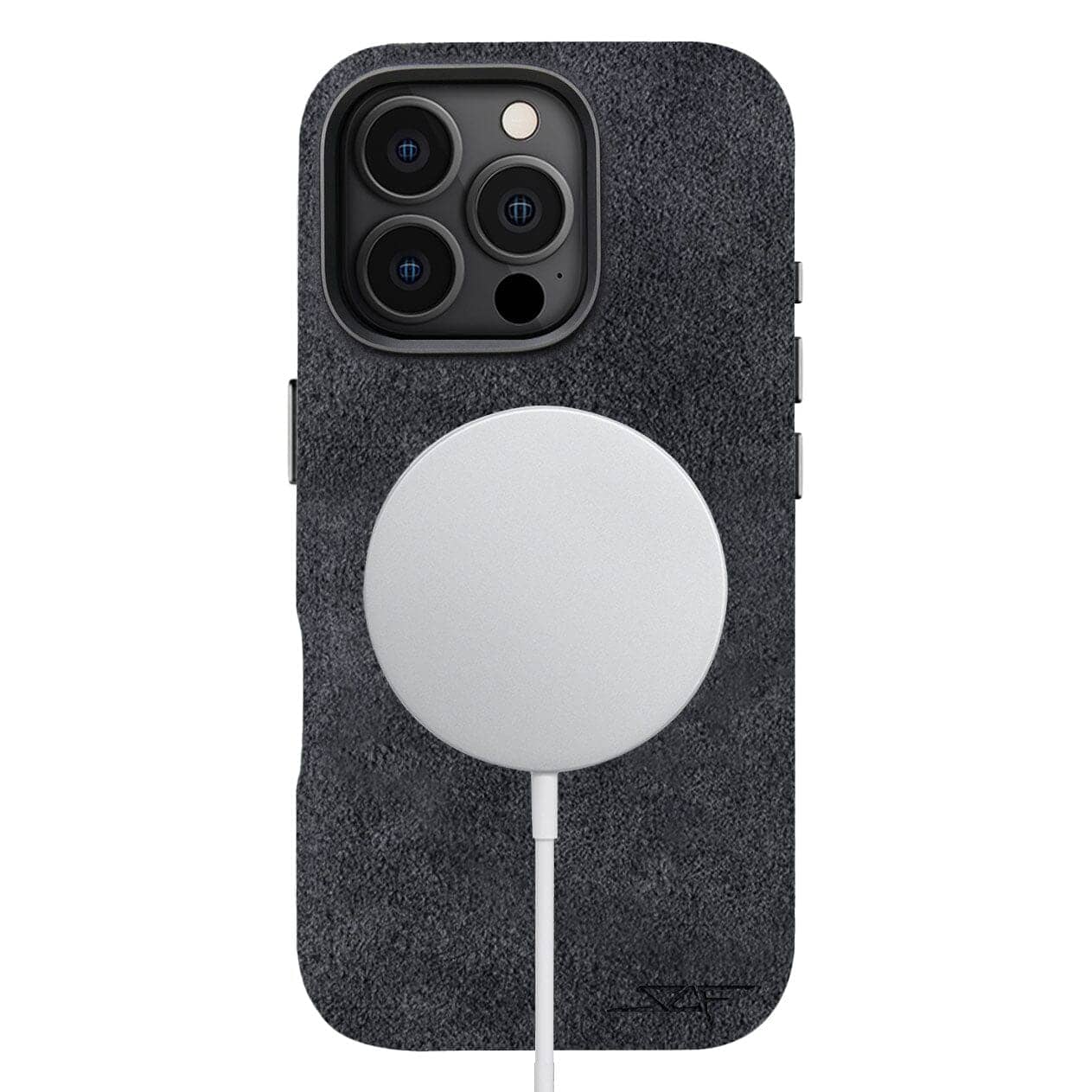 Kies-Motorsports Simply Carbon Fiber iPhone | Grey Alcantara Case | GHOST Series