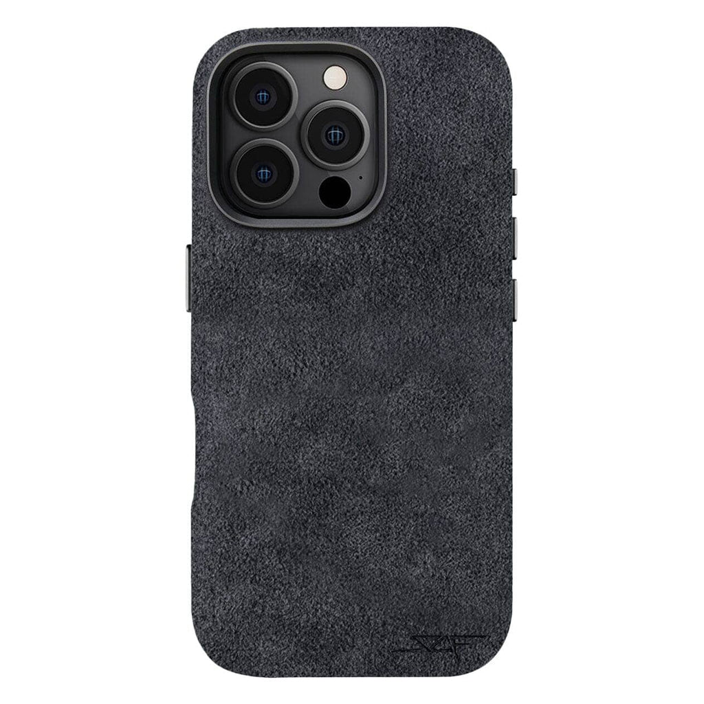Kies-Motorsports Simply Carbon Fiber iPhone | Grey Alcantara Case | GHOST Series