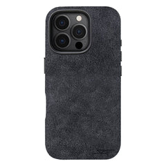 Kies-Motorsports Simply Carbon Fiber iPhone | Grey Alcantara Case | GHOST Series