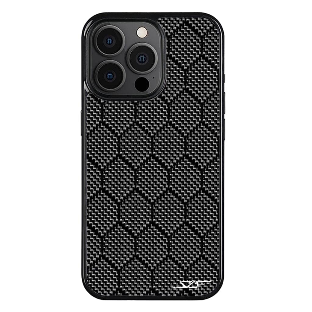 Kies-Motorsports Simply Carbon Fiber iPhone | Honeycomb Carbon Fiber Case | CLASSIC Series