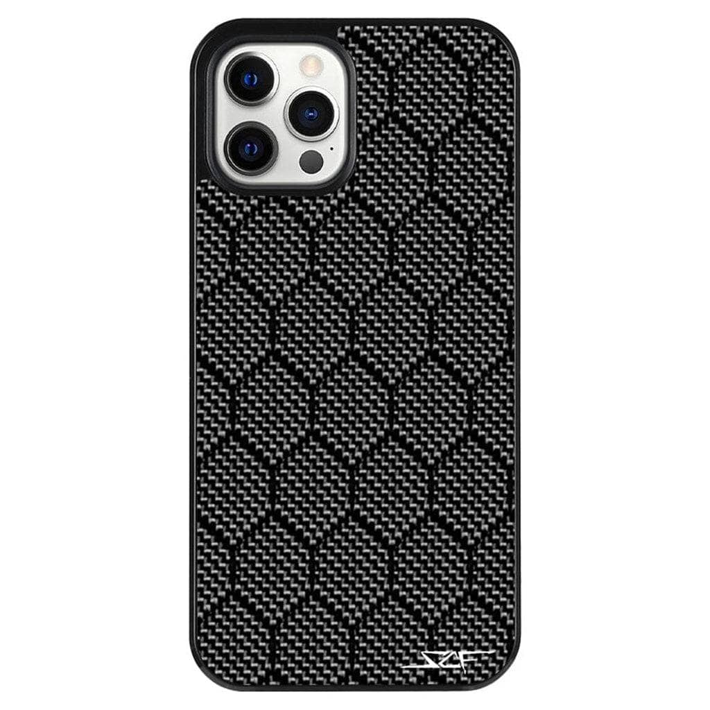 Kies-Motorsports Simply Carbon Fiber iPhone | Honeycomb Carbon Fiber Case | CLASSIC Series