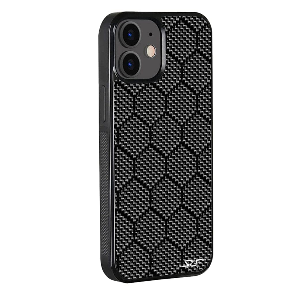 Kies-Motorsports Simply Carbon Fiber iPhone | Honeycomb Carbon Fiber Case | CLASSIC Series iPhone 12