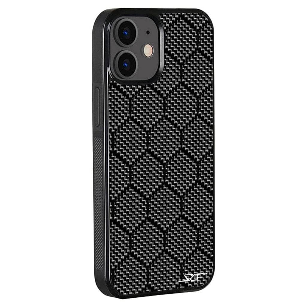 Kies-Motorsports Simply Carbon Fiber iPhone | Honeycomb Carbon Fiber Case | CLASSIC Series iPhone 12