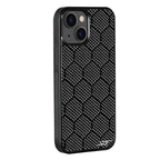 Kies-Motorsports Simply Carbon Fiber iPhone | Honeycomb Carbon Fiber Case | CLASSIC Series iPhone 15 Plus