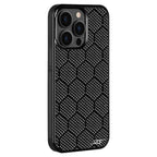 Kies-Motorsports Simply Carbon Fiber iPhone | Honeycomb Carbon Fiber Case | CLASSIC Series iPhone 15 Pro Max