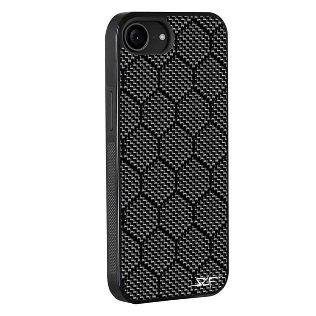 Kies-Motorsports Simply Carbon Fiber iPhone | Honeycomb Carbon Fiber Case | CLASSIC Series iPhone 16e