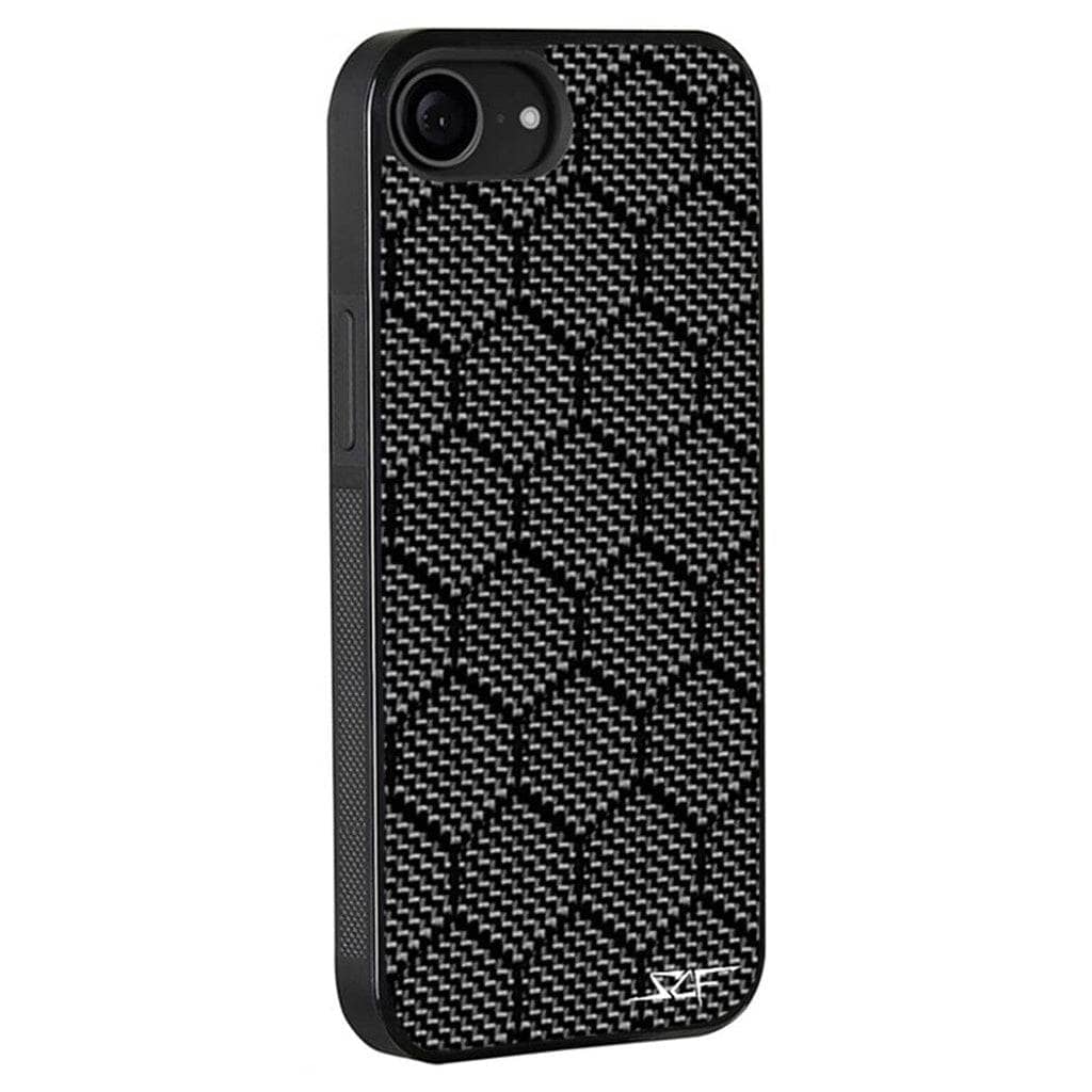 Kies-Motorsports Simply Carbon Fiber iPhone | Honeycomb Carbon Fiber Case | CLASSIC Series iPhone 16e
