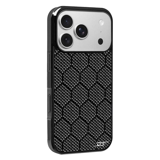 Kies-Motorsports Simply Carbon Fiber iPhone | Honeycomb Carbon Fiber Case | CLASSIC Series iPhone 17 Pro Max
