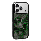 Kies-Motorsports Simply Carbon Fiber iPhone | Lava Forged Carbon Fiber Case | CLASSIC Series Green Lava Forged / iPhone 17 Pro Max