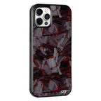 Kies-Motorsports Simply Carbon Fiber iPhone | Lava Forged Carbon Fiber Case | CLASSIC Series Red Lava Forged / iPhone 12 Pro Max