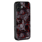 Kies-Motorsports Simply Carbon Fiber iPhone | Lava Forged Carbon Fiber Case | CLASSIC Series Red Lava Forged / iPhone 17