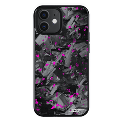 Kies-Motorsports Simply Carbon Fiber iPhone | Purple Flake Forged Chunk Carbon Fiber Case | CLASSIC Series
