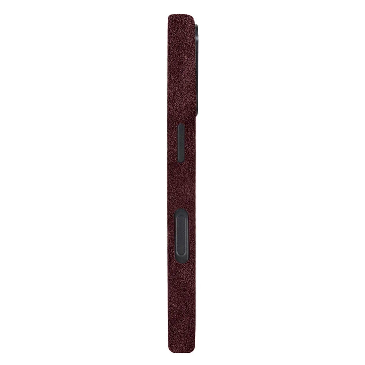 Kies-Motorsports Simply Carbon Fiber iPhone | Red Alcantara Case | GHOST Series