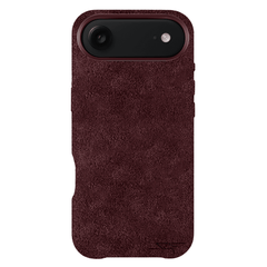 Kies-Motorsports Simply Carbon Fiber iPhone | Red Alcantara Case | GHOST Series
