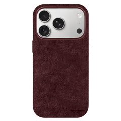 Kies-Motorsports Simply Carbon Fiber iPhone | Red Alcantara Case | GHOST Series