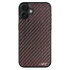 Kies-Motorsports Simply Carbon Fiber iPhone | Red Lace Carbon Fiber Case | CLASSIC Series
