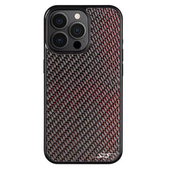 Kies-Motorsports Simply Carbon Fiber iPhone | Red Lace Carbon Fiber Case | CLASSIC Series