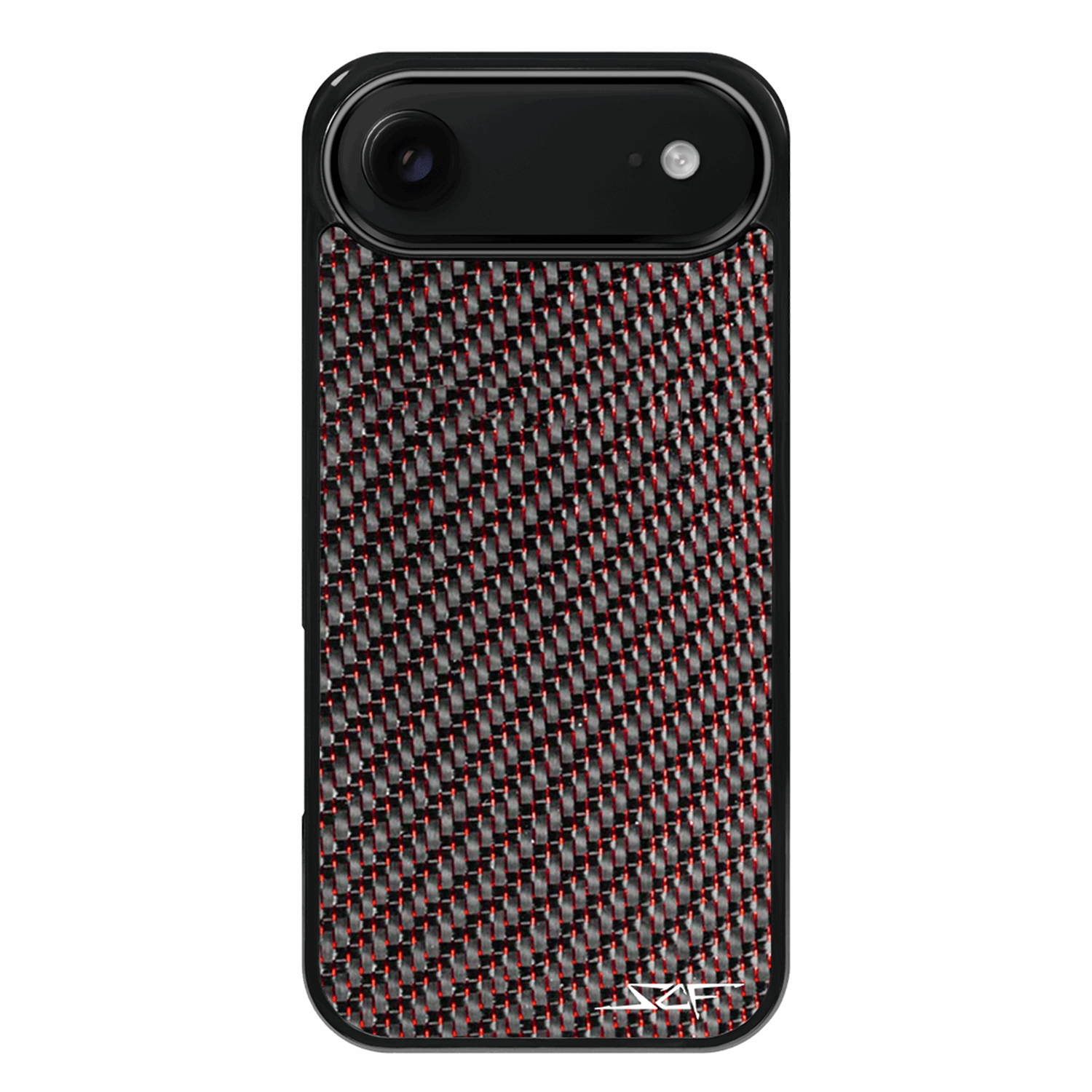 Kies-Motorsports Simply Carbon Fiber iPhone | Red Lace Carbon Fiber Case | CLASSIC Series