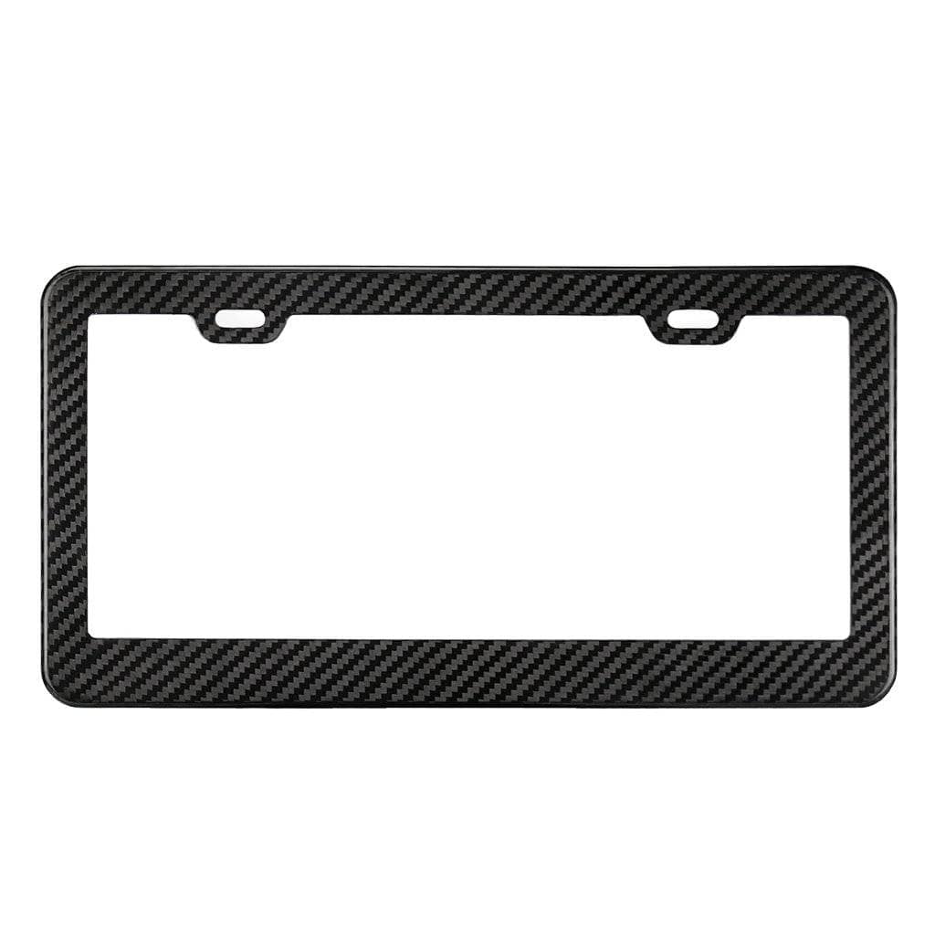 Kies-Motorsports Simply Carbon Fiber Real Carbon Fiber License Plate Frame Main image