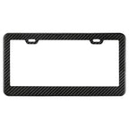 Kies-Motorsports Simply Carbon Fiber Real Carbon Fiber License Plate Frame