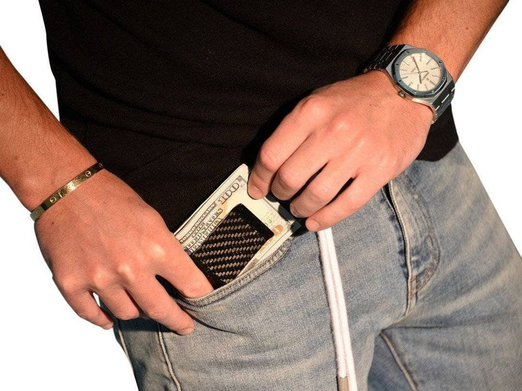 Kies-Motorsports Simply Carbon Fiber Real Carbon Fiber Money Clip