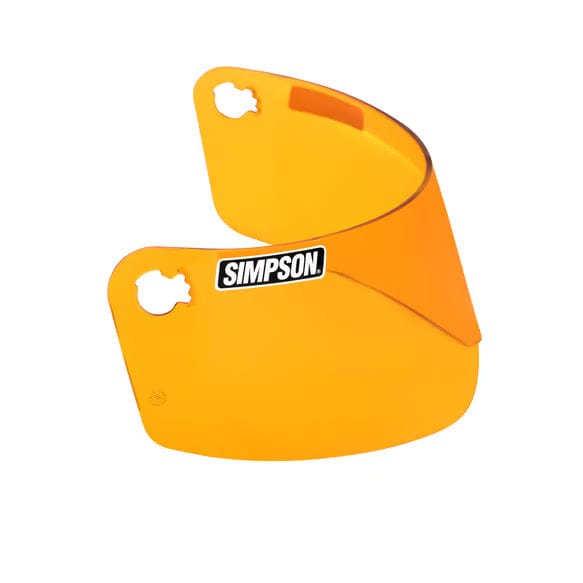 Kies-Motorsports Simpson Racing Outlaw Bandit Helmet Optional Shield Amber / XS