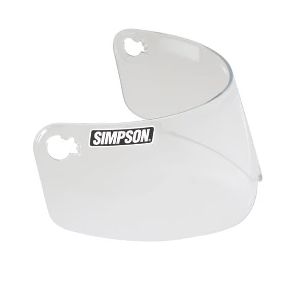 Kies-Motorsports Simpson Racing Outlaw Bandit Helmet Optional Shield Clear-Replacement / XS