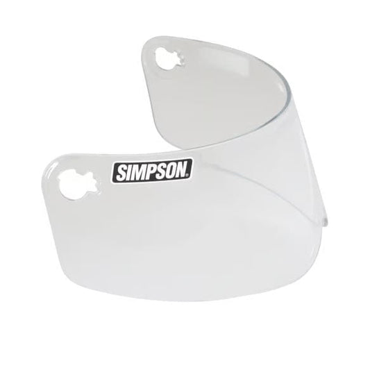 Kies-Motorsports Simpson Racing Outlaw Bandit Helmet Optional Shield Clear-Replacement / XS