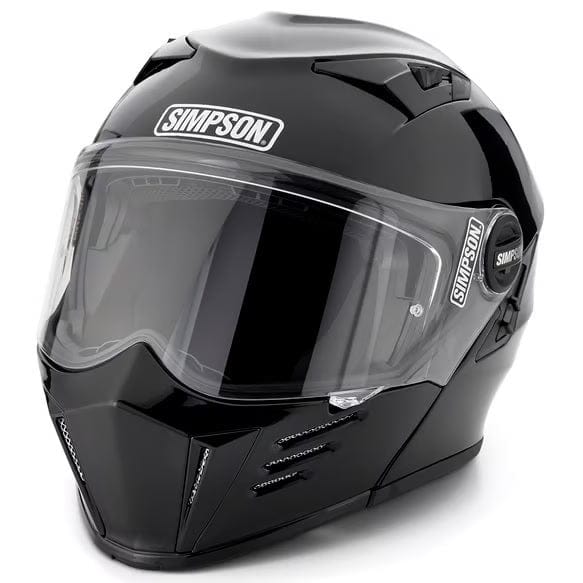Kies-Motorsports Simpson Racing Simpson Motorcycle Mod Bandit Helmet Black / XS