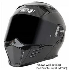 Kies-Motorsports Simpson Racing Simpson Motorcycle Mod Bandit Helmet Carbon Fiber / XS