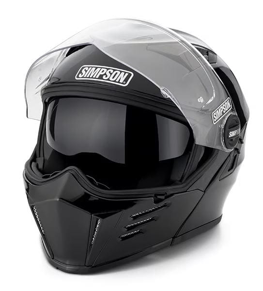 Kies-Motorsports Simpson Racing Simpson Motorcycle Mod Bandit Helmet Flat Black / XS