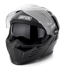 Kies-Motorsports Simpson Racing Simpson Motorcycle Mod Bandit Helmet Flat Black / XS