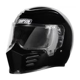 Kies-Motorsports Simpson Racing Simpson Motorcycle Outlaw Bandit Helmet Black / Small