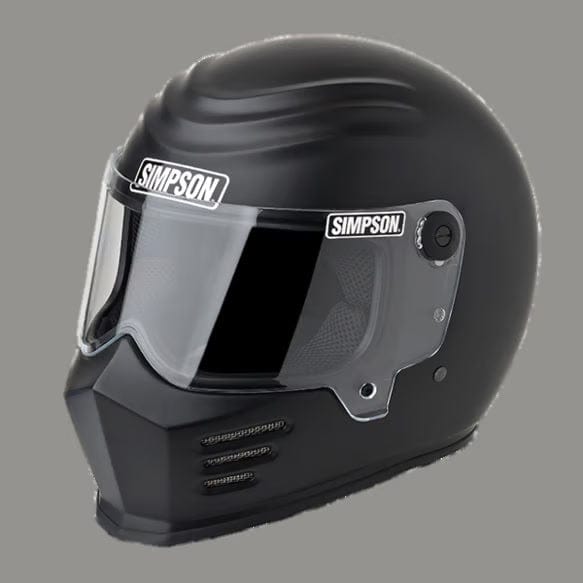 Kies-Motorsports Simpson Racing Simpson Motorcycle Outlaw Bandit Helmet Flat Black / Small