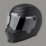 Kies-Motorsports Simpson Racing Simpson Motorcycle Outlaw Bandit Helmet Flat Black / Small