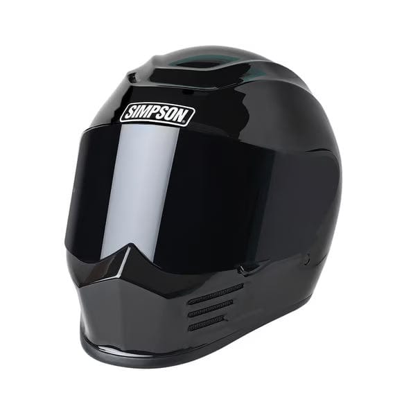 Kies-Motorsports Simpson Racing Simpson Motorcycle Speed Bandit Helmet Black / Small