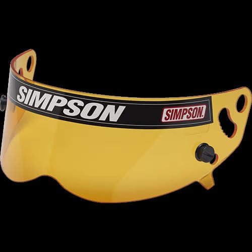Kies-Motorsports Simpson Racing Simpson Racing Helmet Replacement Shields X Bandit, Diamondback, Skull and RX Amber