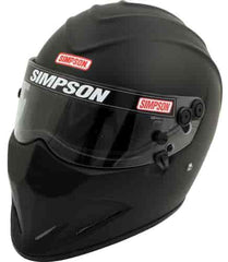 Kies-Motorsports Simpson Racing Simpson Racing SA2020 Diamondback Racing Helmet Matte Black / 7 1/2