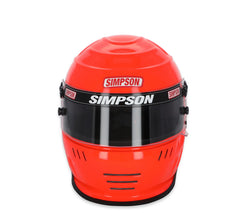 Kies-Motorsports Simpson Racing Simpson Racing Speedway Shark Racing Helmet Safety Orange / 7 1/2