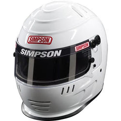 Kies-Motorsports Simpson Racing Simpson Racing Speedway Shark Racing Helmet White / 7 1/2