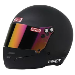 Kies-Motorsports Simpson Racing Simpson SA2020 Viper Racing Helmet Matte Black / XS
