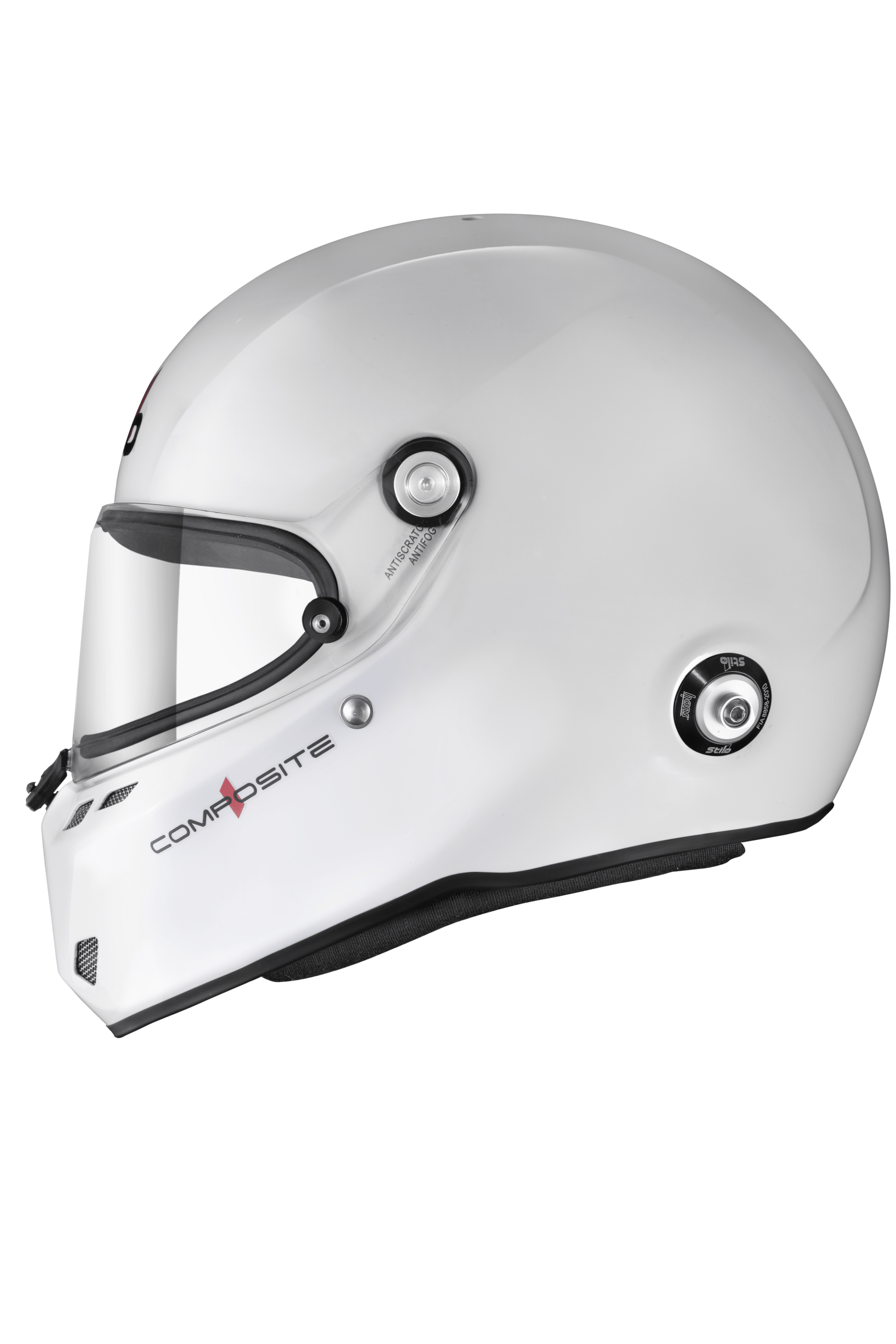 Kies-Motorsports Simpson Racing ST6 FN Composite White SA2020 Main image