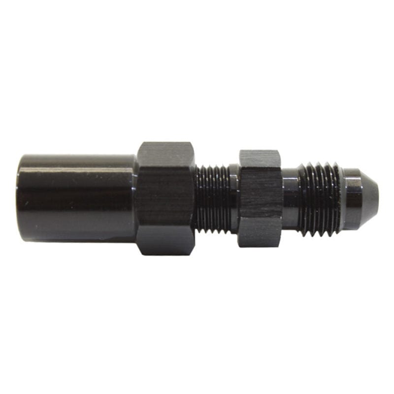 Kies-Motorsports Snow Performance Snow Performance 1/8in NPT Female to 4AN Male Low Profile Straight Nozzle Holder Main image