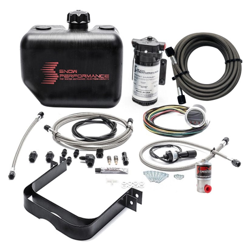 Snow Performance 2.5 Boost Cooler Water Methanol Injection Kit w/ SS B ...