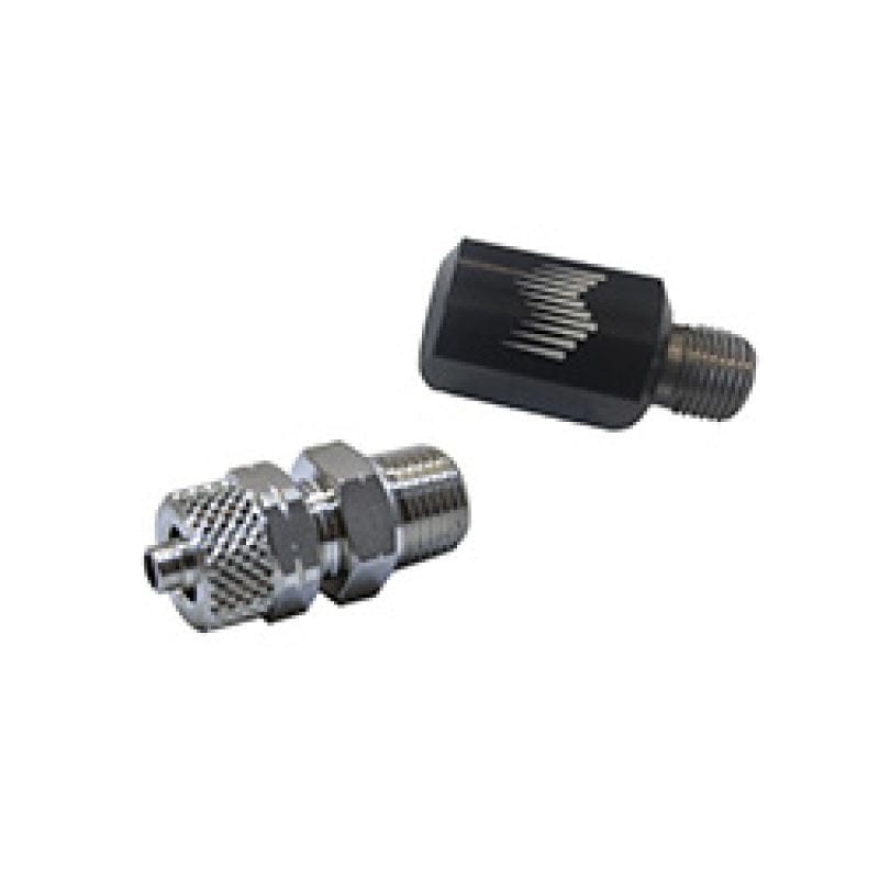 Kies-Motorsports Snow Performance Snow Performance 90 Degree Nozzle Holder (1/8in. NPT to 1/4in. OD Tube) - Black Main image